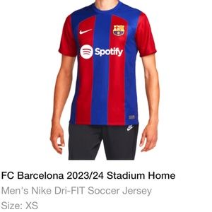 FC Barcelona 2023/24 Stadium Home Men's Nike Dri-FIT Soccer Jersey
